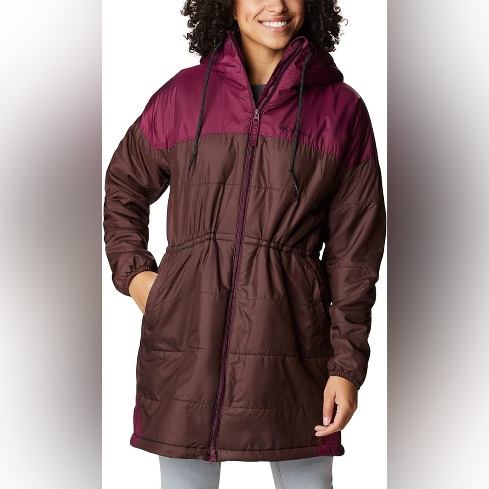 Columbia Women's Flash Challenger Sherpa Lined Trench Length Jacket Size M NWOT